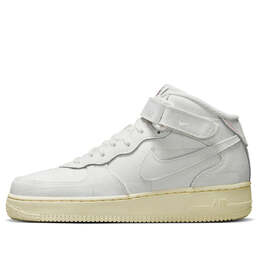 Кроссовки air force 1 '07 mid 'white canvas' Nike, белый dz4866-121 | white
