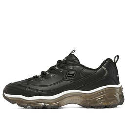 Кроссовки d'lites 'black' Skechers, черный 896086-bbk | black/white/brown