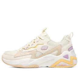 Кроссовки dlites hyper burst 'yellow' Skechers, бежевый 896178-nat | cream yellow/white