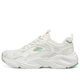 Кроссовки casual sport shoes 'white green' Skechers, белый 896270-ntmt | white/green