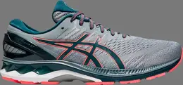 Кроссовки gel kayano 27 'sheet rock magnetic blue' Asics, серый 1011a767 021 | grey