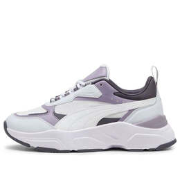 Кроссовки cassia 'silver mist pale plum' Puma, серебряный 384647-23 | silver mist/white/galactic grey/pale plum/silver