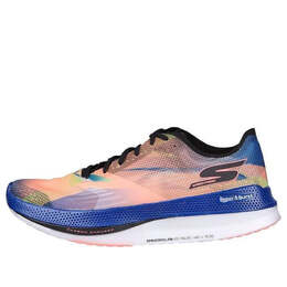 Кроссовки go run speed freek 'black red' Skechers, черный 172049-bkmt | black/red/white