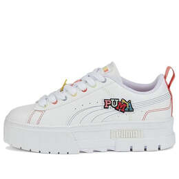 Кроссовки mayze 'pierced - white multi' Puma, белый 386582-01 | white/red