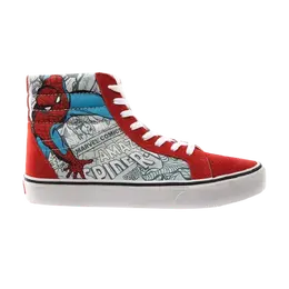 Кроссовки Marvel x Sk8-Hi Reissue Vans, красный vn 0qg29h8 | red/blue/true white
