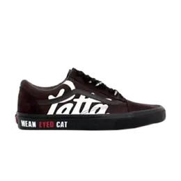 Кроссовки Patta x Old Skool Vans, черный vn0a31z9oxt | black coffee/black