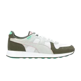 Кроссовки Emory Jones x RS-100 Puma, коричневый 368054 01 | white/forest night