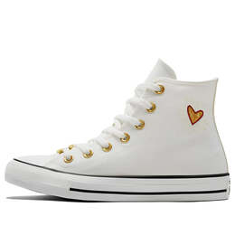 Кроссовки chuck taylor all star high 'valentine's day 2023 - vintage white' Converse, белый a05139c | white
