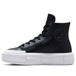 Кроссовки chuck taylor all star cruise hi platform trainers 'leather black' Converse, черный a06143c | black