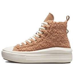 Кроссовки chuck taylor all star move platform high 'sherpa - champagne tan' Converse, розовый a04259c | pink