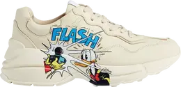 Кроссовки Disney x Gucci Wmns Rhyton Donald Duck, белый 646506 drw00 9522 | donald duck