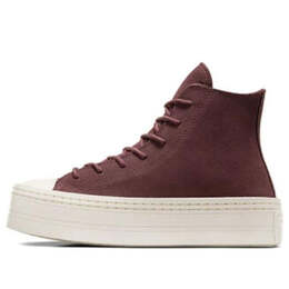Кроссовки chuck taylor all star modern lift suede high top 'brown' Converse, коричневый a06783c | brown/white