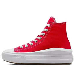 Кроссовки chuck taylor all star move 'red' Converse, красный a09073c | red/white