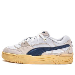 Кроссовки 180 vintage 'white navy warm white' Puma, белый 396323-01 | puma white/puma navy/warm white