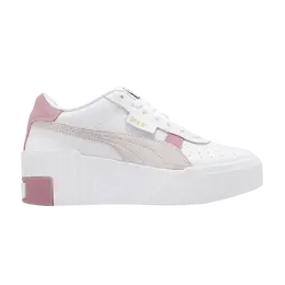 Кроссовки Wmns Cali Wedge Mix Puma, белый 373906 02 | white/foxglove
