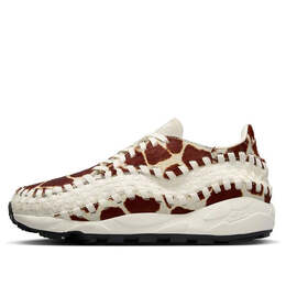 Кроссовки air footscape woven 'cow print' Nike, мультиколор fb1959-100 | sail/sail/black