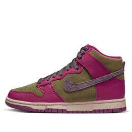 Кроссовки dunk high 'dynamic berry' Nike, мультиколор fb1273-500 | dynamic berry/grand purple/pilgrim