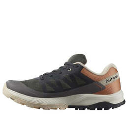 Кроссовки outrise gtx 'black coral gold' Salomon, мультиколор 472191 / l47219100 | magnet/black/coral gold