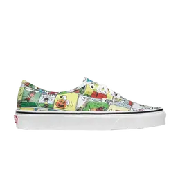 Кроссовки Peanuts x Authentic Vans, мультиколор vn0a38emqq2 | comics/black/white
