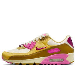 Кроссовки air max 90 se 'dance - bronzine pink' Nike, мультиколор fd8684-101 | coconut milk/saturn gold/bronzine/playful pink
