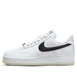 Кроссовки air force 1 low '07 'bronx origins' Nike, белый dx2307-100 | white / black / metallic gold