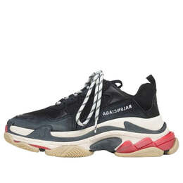Кроссовки triple s sneaker 'black red' Balenciaga, черный 524037w09o11000 | black