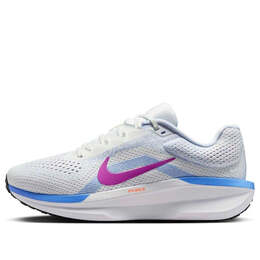 Кроссовки air winflo 11 'summit white royal pulse grey hyper violet' Nike, белый fj9510-103 | summit white/royal pulse/football grey/hyper violet