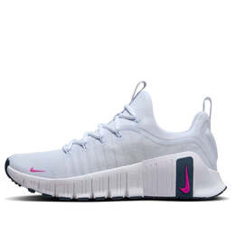 Кроссовки free metcon 6 'football grey' Nike, серый fj7126-004 | football grey/armory navy/hot fuchsia