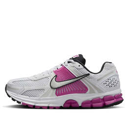 Кроссовки air zoom vomero 5 'hot fuchsia' Nike, белый fj2028-100 | white/pure platinum-hot fuchsia-metallic platinum