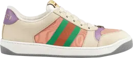Кроссовки Gucci Wmns Screener Pink Green Orange, розовый 577684 9w880 2596 | pink green orange