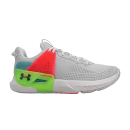Кроссовки Wmns HOVR Apex Under Armour, серый 3022209 100 | grey/orrange