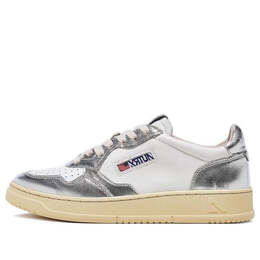 Кроссовки medalist low top bicolor 'white silver' Autry, белый aulw-wb18 | white/silver