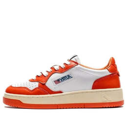 Кроссовки medalist low top bicolor 'white orange' Autry, белый aulw-wb21 | white/orange