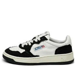 Кроссовки medalist canvas-panelled 'white black' Autry, черный aulw-cb02 | black/white