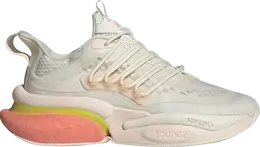 Adidas Кроссовки Wmns AlphaBoost V1 'Off White Lucid Lemon', кремовый ie9730 | cream