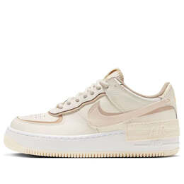 Кроссовки air force 1 low shadow 'sail pale ivory sanddrift' Nike, мультиколор fq6871-111 | sail/pale ivory-white-sanddrift-laser orange-oil green