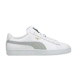 Кроссовки Basket Classic 21 Puma, белый 374923 12 | white/glacial blue