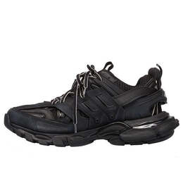 Кроссовки track trainer 'triple black' Balenciaga, черный 542436w1gb11000 | black
