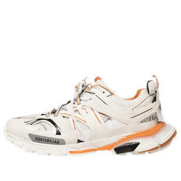 Кроссовки track trainer 'white orange' Balenciaga, белый 542436w1gb19059 | white/orange