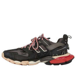 Кроссовки track trainer 'black red' Balenciaga, черный 542436w1gb61002 | black/pink