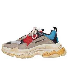 Кроссовки triple s 'blue red' Balenciaga, синий 554105w09o24365 | blue/grey