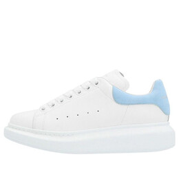 Кроссовки oversized sneaker 'white powder blue' Alexander McQueen, белый 553770whgp79412 | white/powder blue