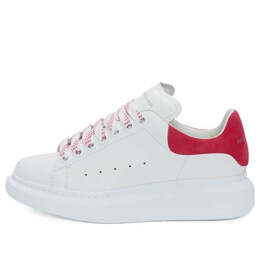 Кроссовки oversized sneaker 'white peony pink' Alexander McQueen, белый 553770whgp79444 | white/peony pink