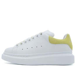Кроссовки oversized sneaker 'white lichen' Alexander McQueen, белый 553770whgp79445 | white/lichen