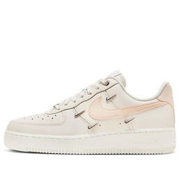 Кроссовки air force 1 low '07 lx 'rose gold' Nike, белый fv8110-181 | white/rose gold/pink