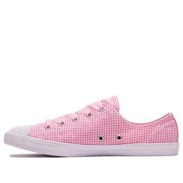 Кроссовки chuck taylor all star dainty low 'pink plaid' Converse, розовый 560832c | pink