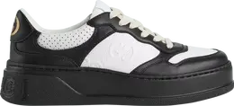 Кроссовки Gucci Wmns GG Embossed Sneaker Black White, черный 684911 aaa4t 1068 | black white