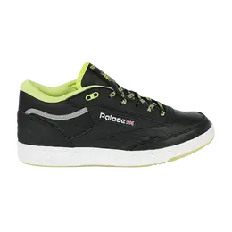 Кроссовки Palace x Club C Mid 2 Reebok, черный palace club c mid blk | black