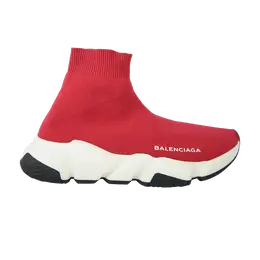 Кроссовки Balenciaga Wmns Speed Trainer Mid Raspberry Red, красный 494371 w05g0 6342