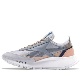 Кроссовки classic leather legacy 'cold grey' Reebok, белый fy7442 | white/grey